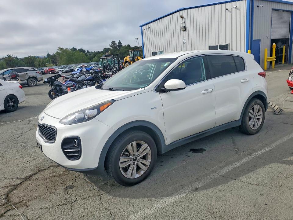 2018 Kia Sportage VIN KNDPMCAC8J7444474 COPART salvage auction — SIDE, Ca - Salvage Certificate, sold $2,950 on 2026-07-06 (photo 1)