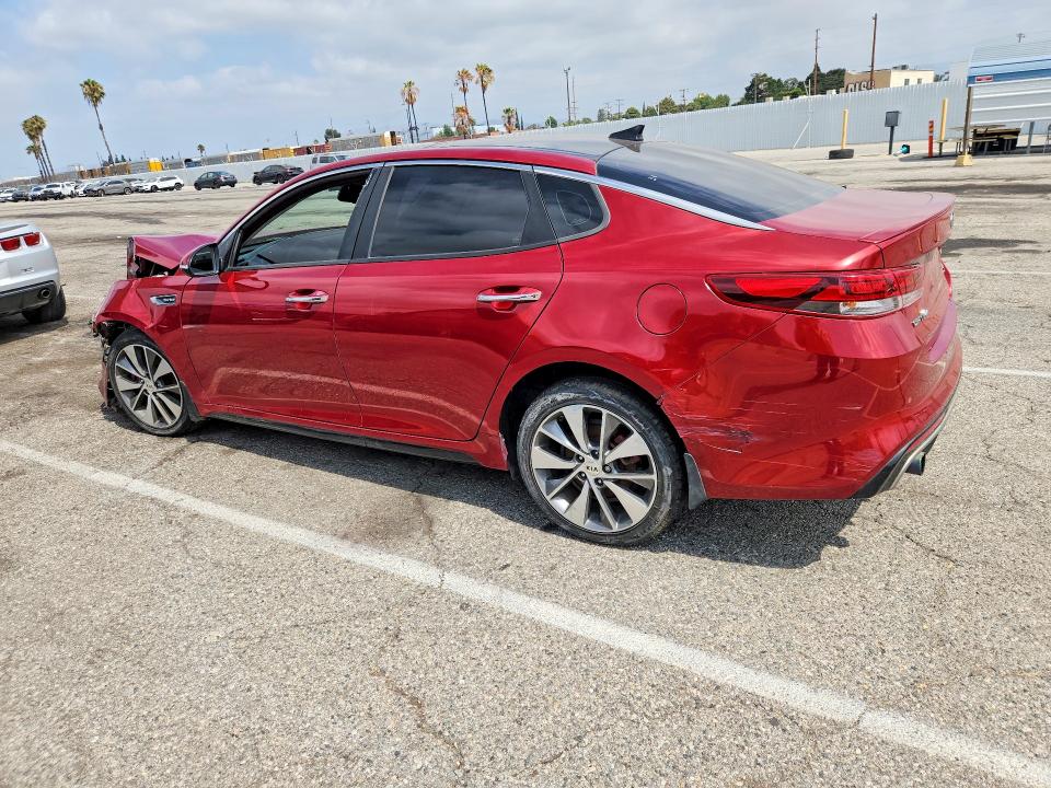 2016 Kia Optima VIN 5XXGW4L2XGG074388 COPART salvage auction — FRONT END, Ca - Dis/Dlr/Exp Only Clean Title, sold $825 on 2026-07-17 (photo 2)
