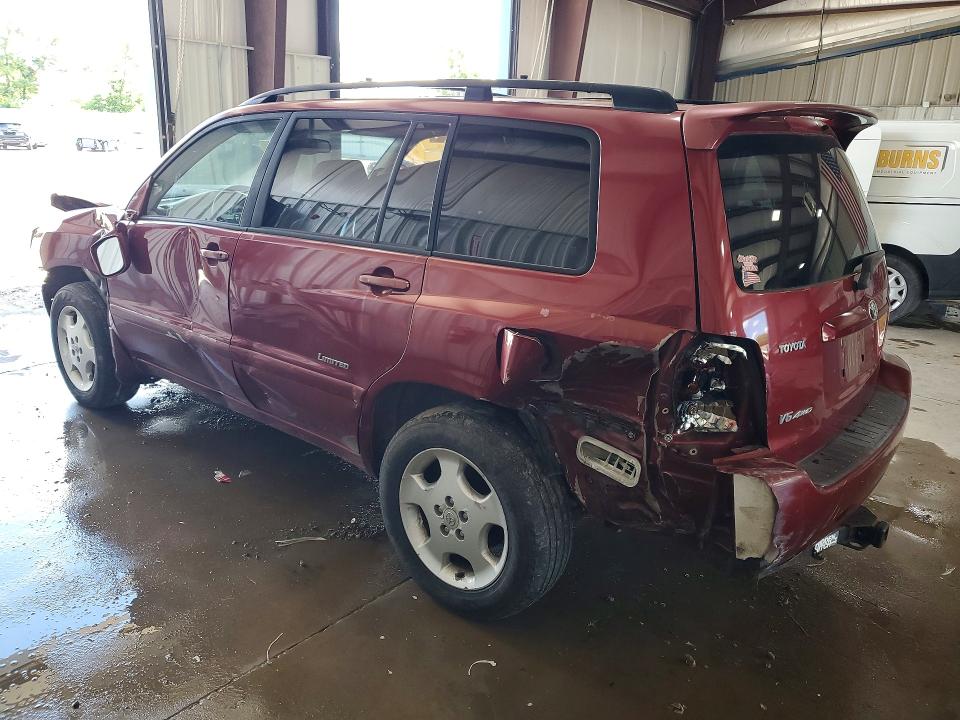 2006 Toyota Highlander VIN JTEEP21A860171278 COPART salvage auction — FRONT END, Pa - Certificate Of Salvage, sold $475 on 2026-07-22 (photo 2)