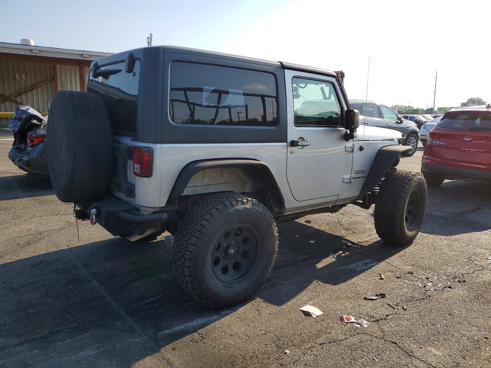 2011 Jeep Wrangler / VIN 1J4AA2D1XBL548163 COPART salvage auction — FRONT END, Co - Certificate Of Title, sold $3,500 on 2026-07-02 (photo 3)