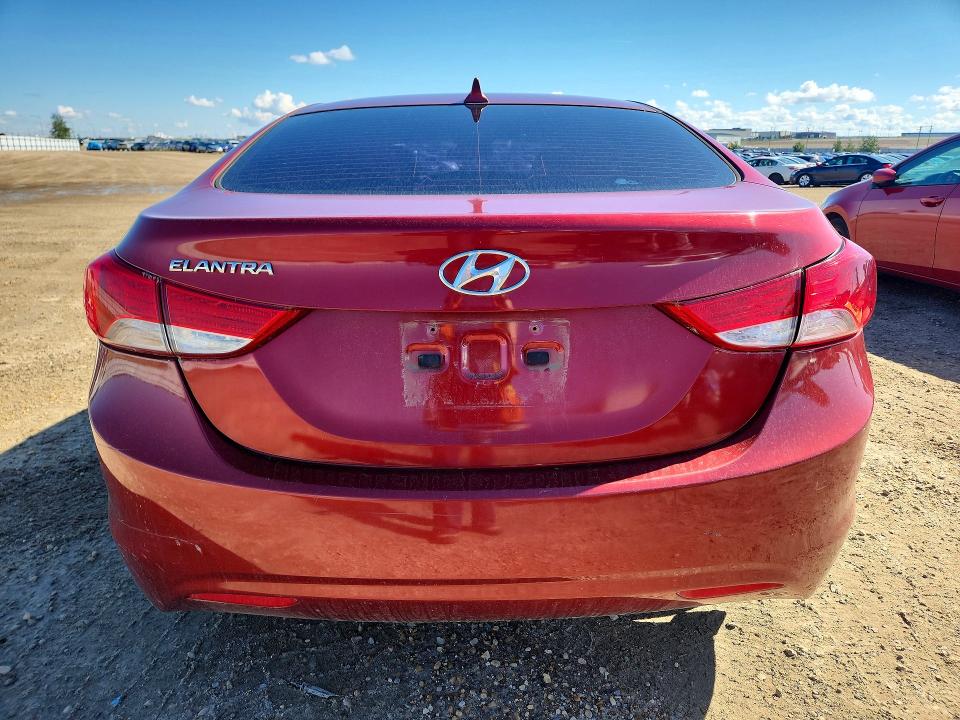 2013 Hyundai Elantra VIN 5NPDH4AE9DH305761 COPART salvage auction — SIDE, Ab - Bos - Salvage, sold $2,150 on 2026-07-02 (photo 6)