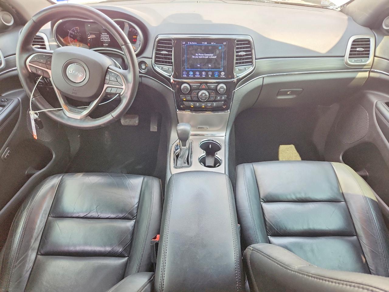 2021 Jeep Grand Cherokee VIN 1C4RJEBG2MC539543 COPART salvage auction — Front End, Sc - Salvage Title, sold $4,700 on 2026-07-14 (photo 8)