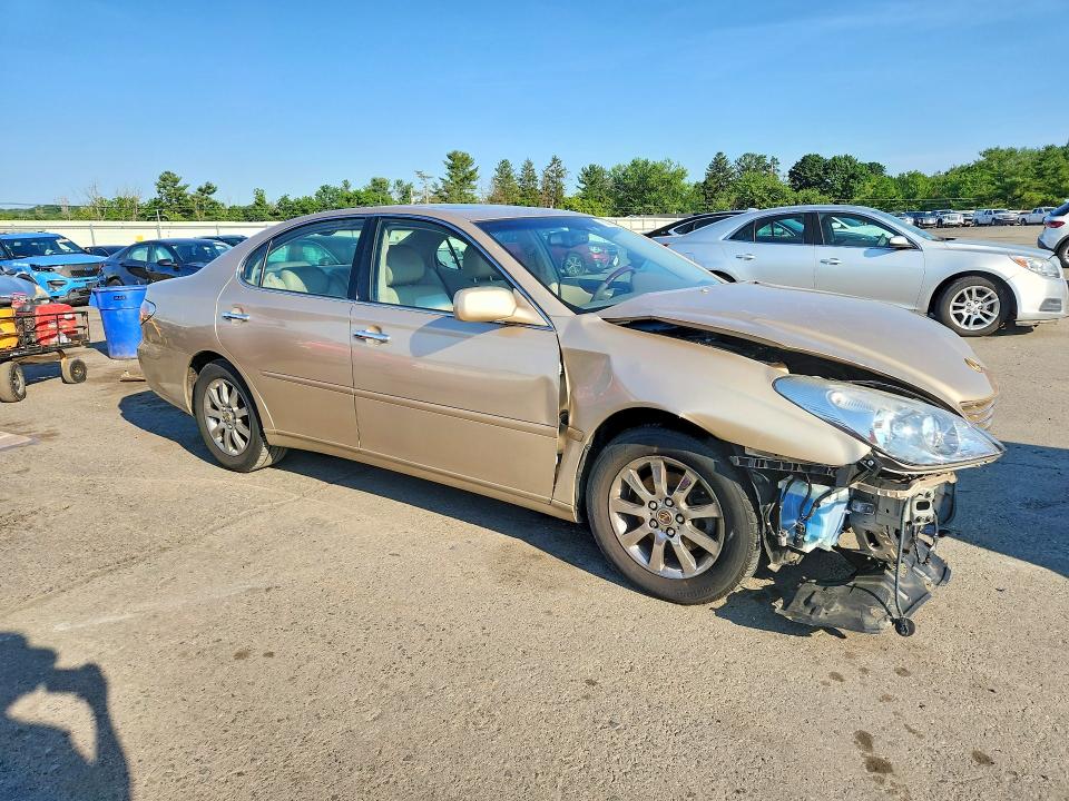 2003 Lexus Es 300 VIN JTHBF30G836009910 COPART salvage auction — FRONT END, PA - CERTIFICATE OF SALVAGE, sold $750 on 2026-07-10 (photo 4)