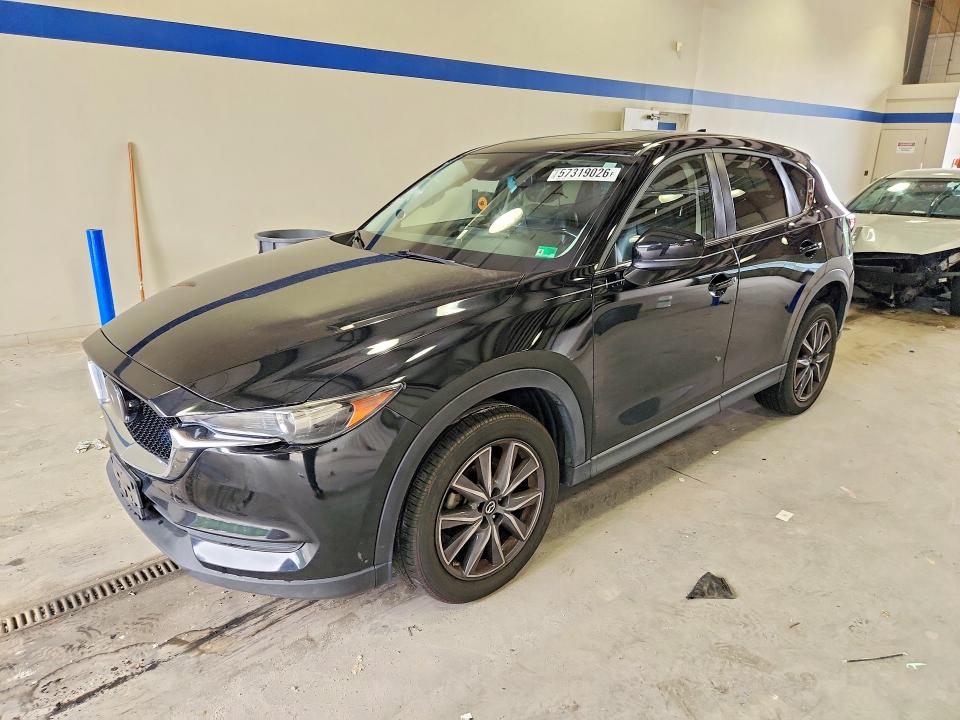 2018 Mazda Cx-5 VIN JM3KFACM8J1399223 COPART salvage auction — SIDE, VA - CERT OF TITLE - SALVAGE, sold $4,850 on 2026-07-31 (photo 1)