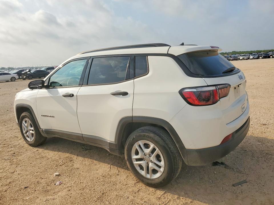 2018 Jeep VIN 3C4NJCAB4JT328496 COPART salvage auction — REAR END, Tx - Salvage Vehicle Title, sold $3,600 on 2026-09-03 (photo 2)