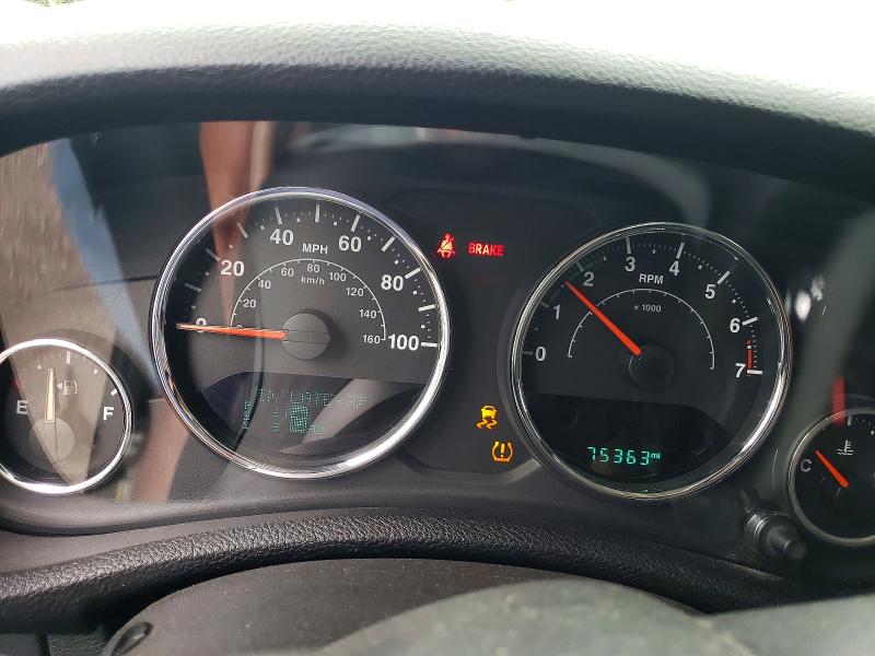 2016 Jeep Wrangler / VIN 1C4BJWDG3GL107939 COPART salvage auction — FRONT END, NJ - CERT OF TITLE W/SALVAGE HISTOR, sold $7,800 on 2026-07-28 (photo 9)