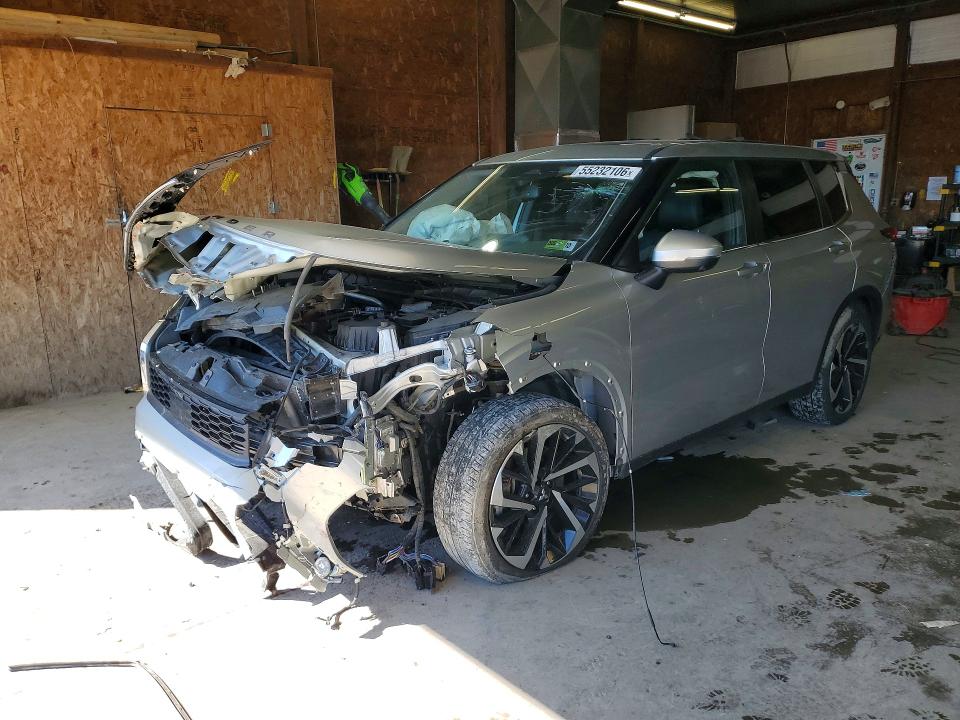2022 Mitsubishi Outlander VIN JA4J3UA8XNZ011219 COPART salvage auction — FRONT END, Pa - Certificate Of Salvage, sold $4,550 on 2026-07-16 (photo 1)