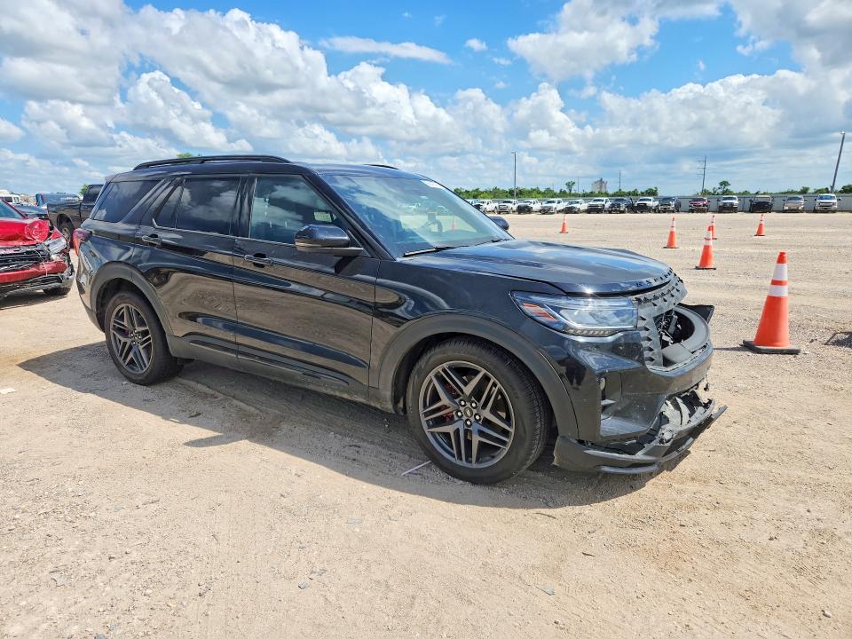 2025 Ford Explorer VIN 1FMWK8GC0SGA05613 COPART salvage auction — FRONT END, Tx - Certificate Of Title, sold $14,500 on 2026-07-29 (photo 4)