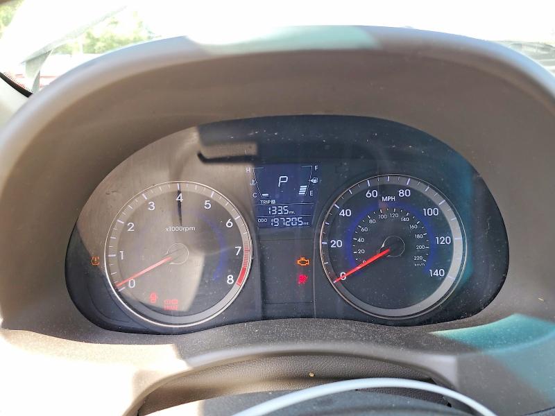 2013 Hyundai Accent VIN KMHCT4AE9DU566206 COPART salvage auction — REAR END, Md - Cert Of Title-Rebuilt Salvage, sold $525 on 2026-07-28 (photo 9)