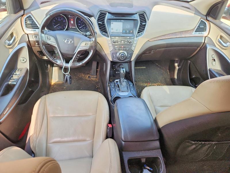 2017 Hyundai Santa fe VIN KM8SRDHFXHU220034 COPART salvage auction — FRONT END, Fl - Certificate Of Title (P), sold $4,700 on 2026-07-09 (photo 8)