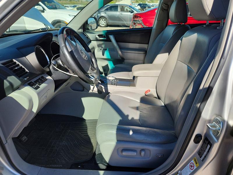 2012 Toyota Highlander VIN 5TDBK3EH4CS110117 COPART salvage auction — FRONT END, Az - Cert Of Title - Salvage, sold $1,950 on 2026-07-24 (photo 7)