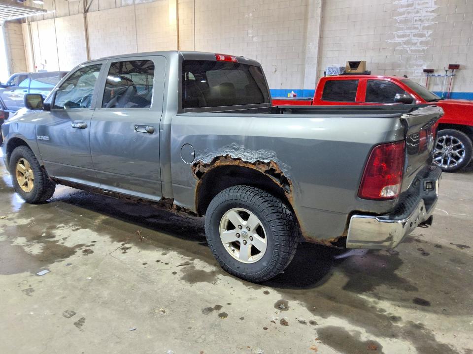 2010 Dodge Ram VIN 1D7RV1CP5AS143738 COPART salvage auction — FRAME DAMAGE, Mi - Cert Of Title-Salvage Vehicle, sold $300 on 2026-07-09 (photo 2)