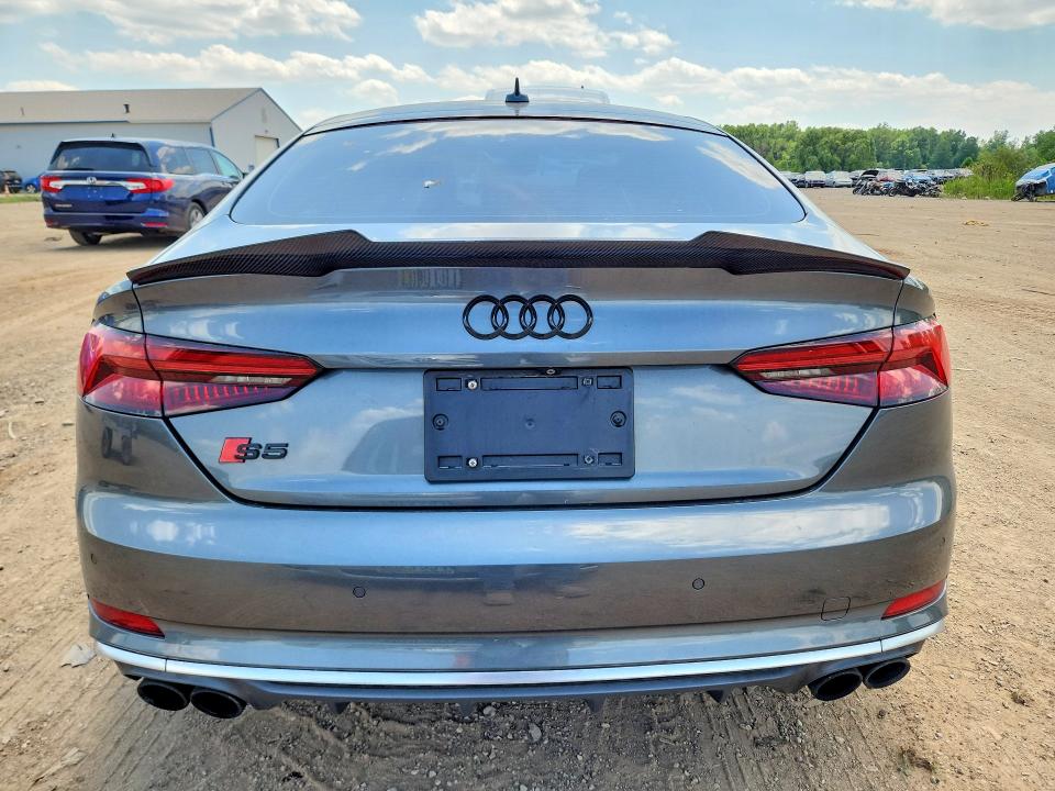 2018 Audi Rs5 VIN WAUC4CF55JA013356 COPART salvage auction — FRONT END, Oh - Cert Of Title-Salvage, sold $6,800 on 2026-07-16 (photo 6)