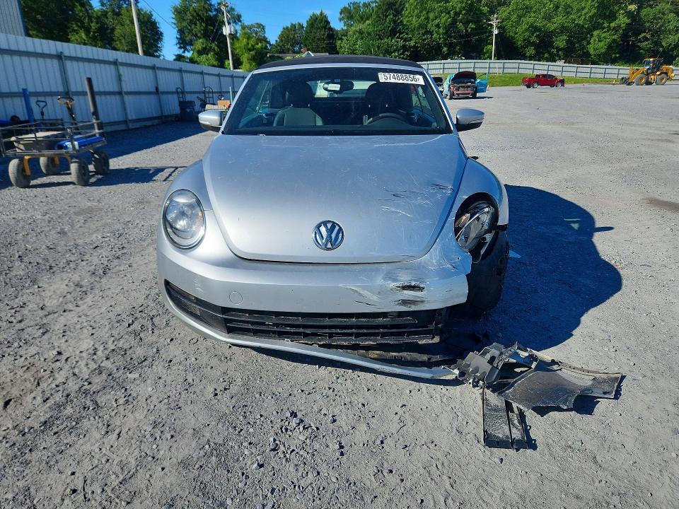 2016 Volkswagen Beetle VIN 3VW507AT8GM805689 COPART salvage auction — FRONT END, Nc - Salvage Certificate Of Title, sold $175 on 2026-07-29 (photo 5)