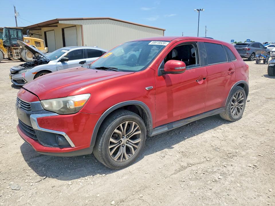 2016 Mitsubishi Outlander VIN JA4AP3AUXGZ064226 COPART salvage auction — FRONT END, TX - CERTIFICATE OF TITLE (P), sold $1,050 on 2026-07-28 (photo 1)