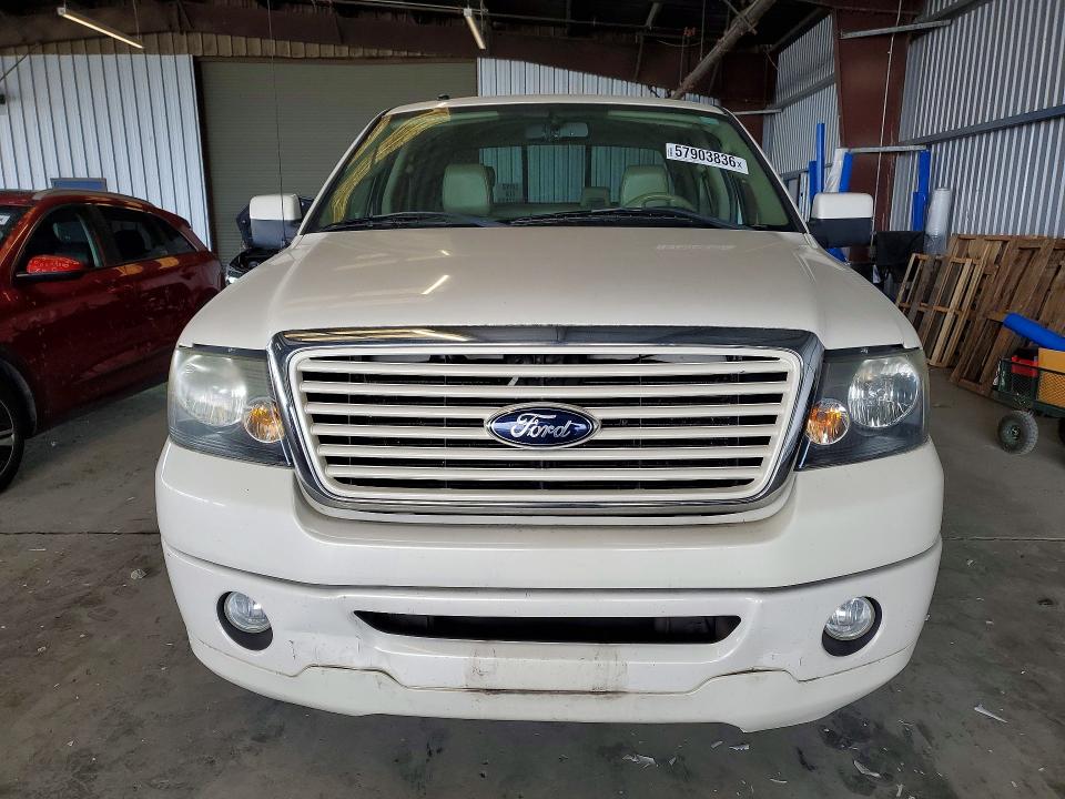 2008 Ford F-150 lightning VIN 1FTRW12558FA60529 COPART salvage auction — REAR END, Ca - Salvage Certificate, sold $1,600 on 2026-07-02 (photo 5)
