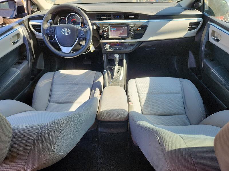 2016 Toyota VIN 5YFBURHEXGP439403 COPART salvage auction — FRONT END, Ca - Salvage Certificate, sold $3,100 on 2026-07-31 (photo 8)