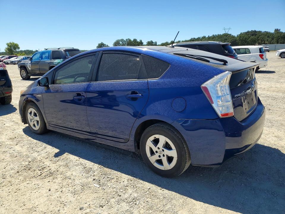 2011 Toyota Prius VIN JTDKN3DU6B0268112 COPART salvage auction — VANDALISM, Ca - Salvage Certificate, sold $550 on 2026-07-24 (photo 2)