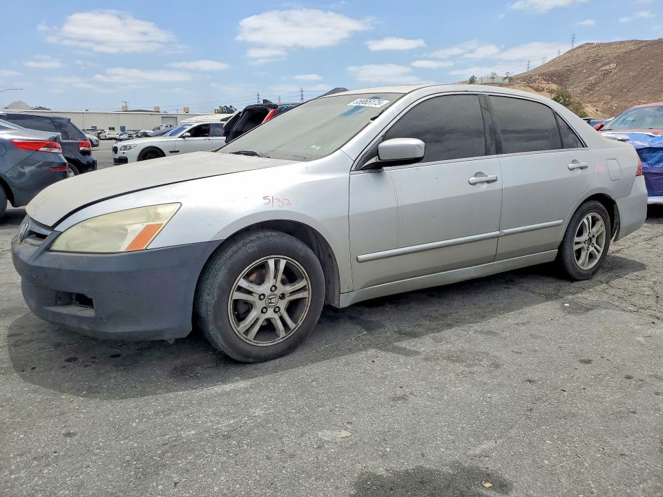 2006 Honda Accord VIN 1HGCM56806A169970 COPART salvage auction — REAR END, Ca - Salvage Certificate, sold $600 on 2026-07-09 (photo 1)