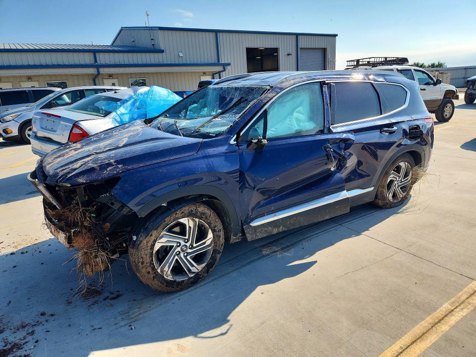 2022 Hyundai Santa fe VIN 5NMS2DAJ4NH399701 COPART salvage auction — ROLLOVER, Ky - Cert Of Title-Salvage, sold $1,550 on 2026-08-27 (photo 1)
