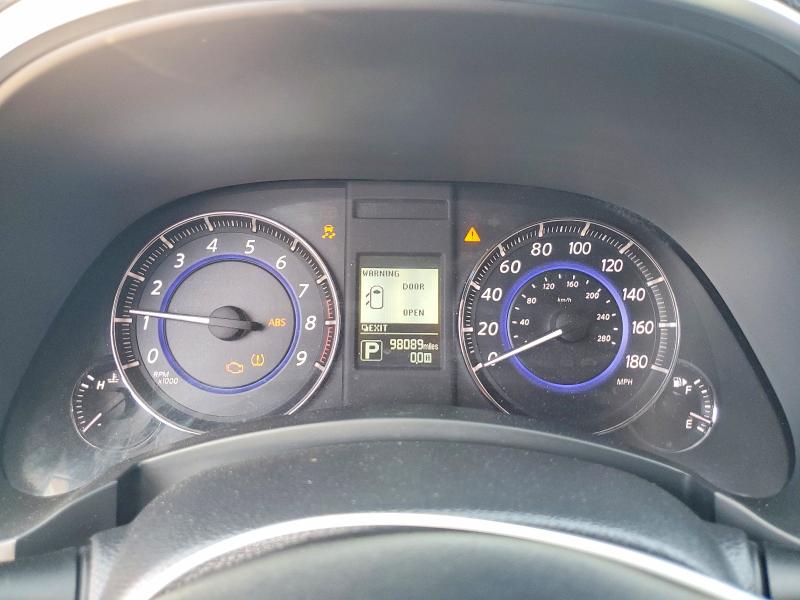 2017 Infiniti Qx70 VIN JN8CS1MU1HM141372 COPART salvage auction — MINOR DENT/SCRATCHES, IN - CERT OF TITLE-SALVAGE TITLE, sold $1,050 on 2026-07-09 (photo 9)
