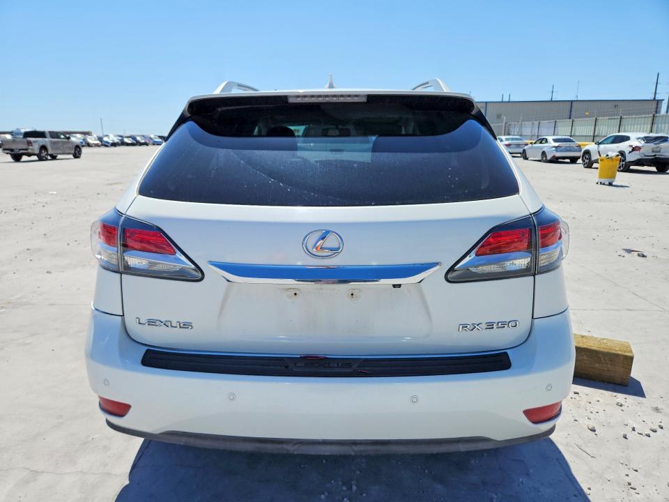 2015 Lexus Rx VIN 2T2ZK1BA4FC159823 COPART salvage auction — MECHANICAL, Tx - Salvage Vehicle Title, sold $8,200 on 2026-07-02 (photo 6)