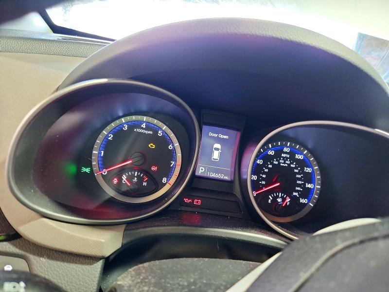 2014 Hyundai Santa fe VIN KM8SMDHF3EU066924 COPART salvage auction — FRONT END, Pa - Certificate Of Salvage, sold $1,500 on 2026-07-16 (photo 9)