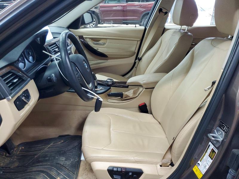2014 BMW 3 series VIN WBA3A5G50ENP32645 COPART salvage auction — FRONT END, Nc - Salvage Certificate Of Title, sold $1,000 on 2026-07-22 (photo 7)