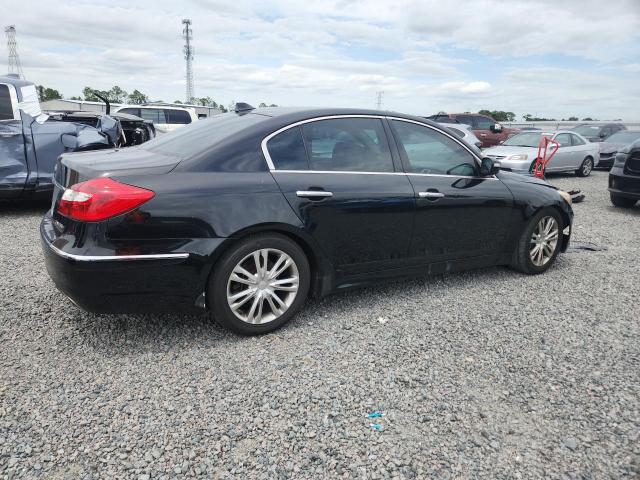 2014 Hyundai Genesis VIN KMHGC4DDXEU264249 COPART salvage auction — SIDE, Fl - Cert Of Title Slvg Rebuildable, sold $875 on 2026-07-14 (photo 3)