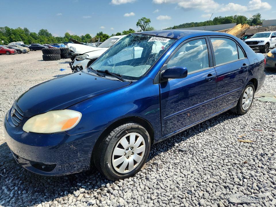 2003 Toyota Corolla VIN JTDBR32E530046050 COPART salvage auction — SIDE, Al - Cert Of Title-Parts Only Salvg, sold $1,250 on 2026-07-21 (photo 1)