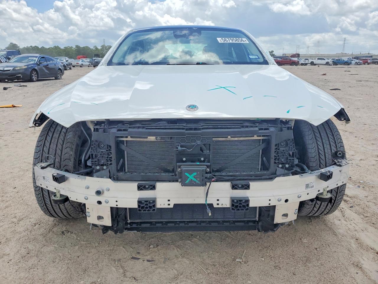 2026 Mercedes-Benz E-Class VIN W1KLF4GB2TA229343 COPART salvage auction — Front End, TX - SALVAGE VEHICLE TITLE, sold $38,750 on 2026-06-30 (photo 5)