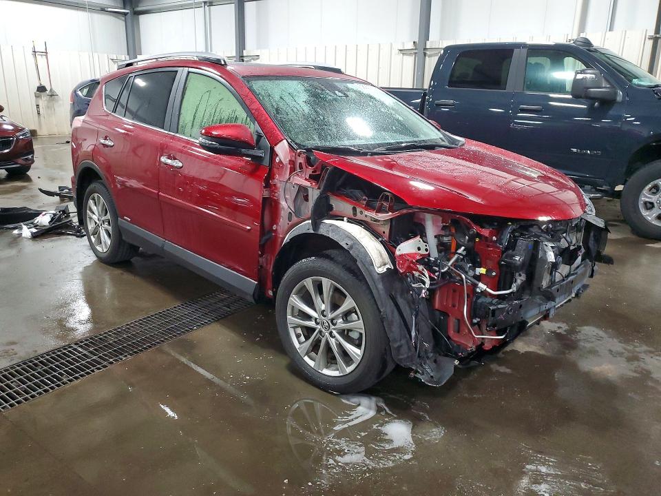 2018 Toyota VIN JTMDJREV2JD172127 COPART salvage auction — FRONT END, Mn - Cert Of Title-Salvage, sold $1,600 on 2026-07-28 (photo 4)