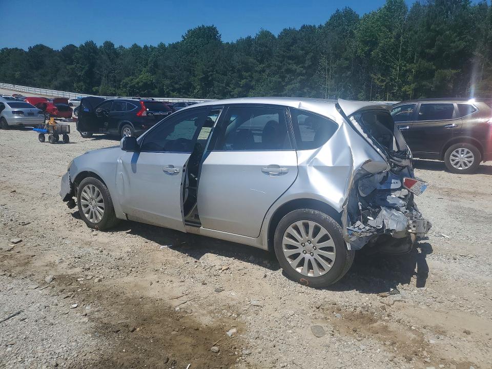 2011 Subaru Impreza VIN JF1GH6B64BH829403 COPART salvage auction — REAR END, Nc - Salvage Certificate Of Title, sold $400 on 2026-07-15 (photo 2)