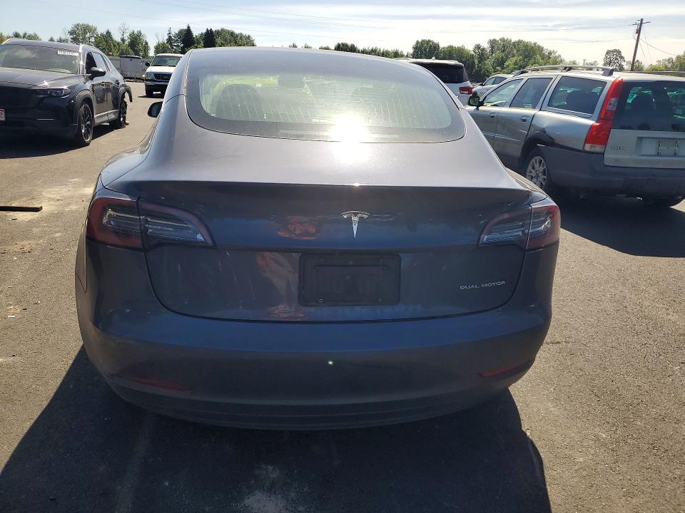 2019 Tesla VIN 5YJ3E1EB3KF210482 COPART salvage auction — SIDE, Or - Salvage Title Certificate, sold $125 on 2026-07-29 (photo 6)