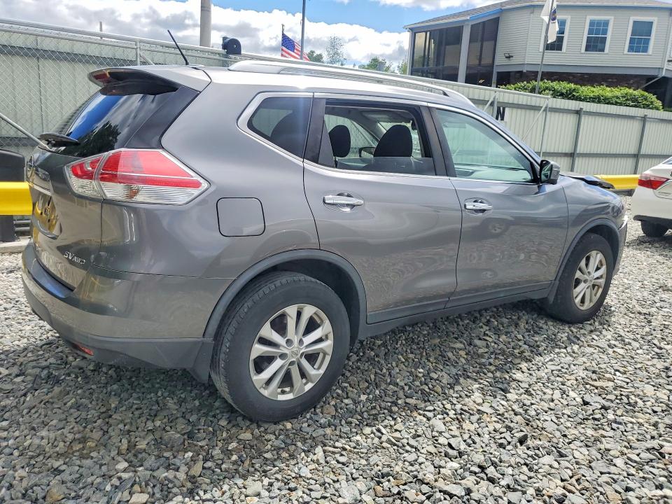 2016 Nissan Rogue VIN KNMAT2MV5GP723857 COPART salvage auction — FRONT END, Ma - Cert Of Title-Reconstrctd Coll, sold $525 on 2026-07-15 (photo 3)