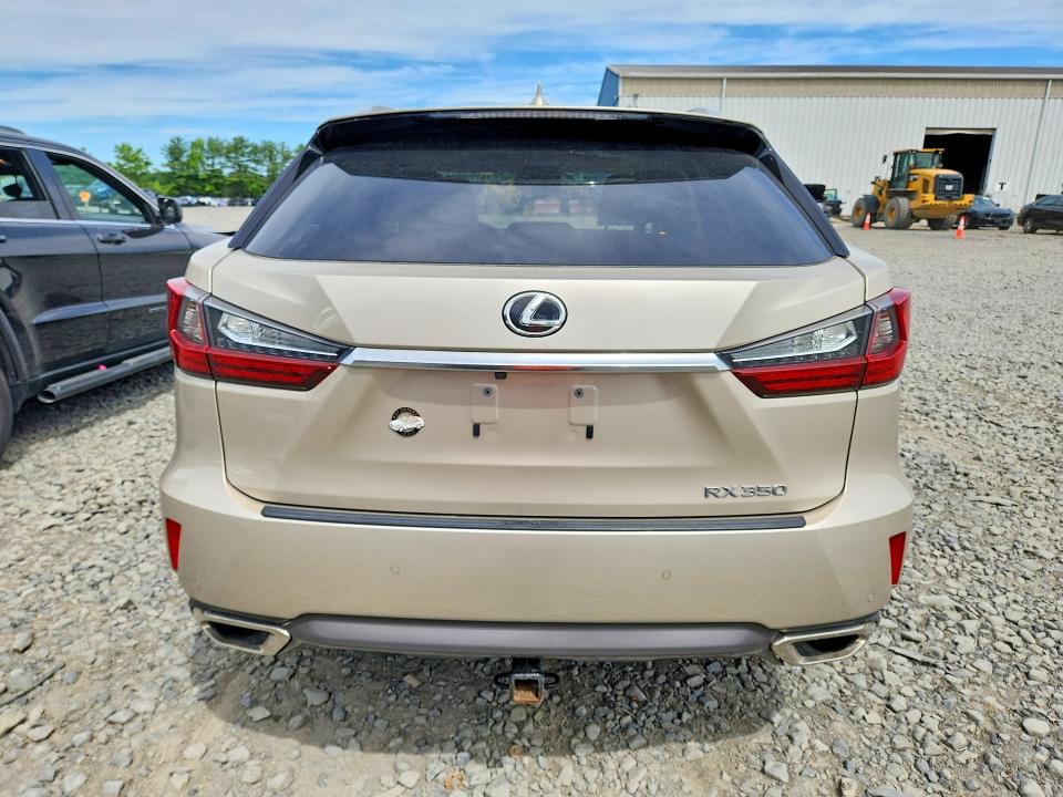 2018 Lexus Rx VIN JTJBZMCA4J2035721 COPART salvage auction — FRONT END, Nj - Cert Of Title-Salvage, sold $11,500 on 2026-07-29 (photo 6)