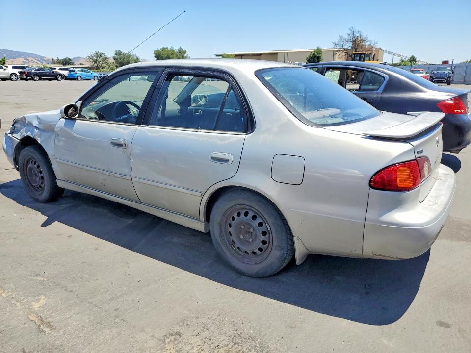 2001 Toyota Corolla VIN 1NXBR12E41Z485486 COPART salvage auction — FRONT END, Ca - Salvage Certificate, sold $500 on 2026-07-09 (photo 2)