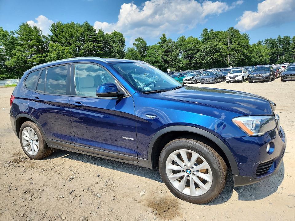 2015 BMW X3 VIN 5UXWX9C56F0D58277 COPART salvage auction — FRONT END, Ma - Cert Of Title-Reconstrctd Coll, sold $2,300 on 2026-07-20 (photo 4)