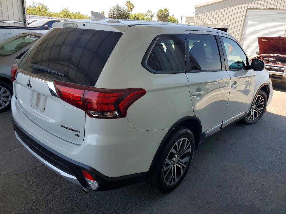 2018 Mitsubishi Outlander VIN JA4AZ3A37JZ042998 COPART salvage auction — FRONT END, Ca - Salvage Certificate, sold $2,750 on 2026-07-02 (photo 3)