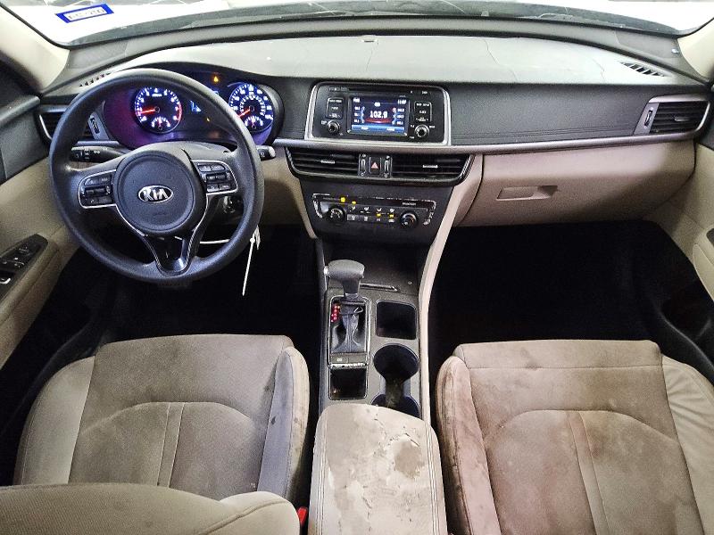 2016 Kia Optima VIN 5XXGT4L3XGG076837 COPART salvage auction — MECHANICAL, Tx - Certificate Of Title, sold $925 on 2026-07-09 (photo 8)