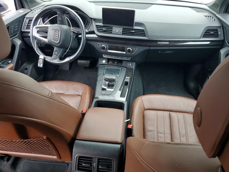 2018 Audi Q5 VIN WA1BNAFY7J2183121 COPART salvage auction — FRONT END, Oh - Cert Of Title-Salvage, sold $3,000 on 2026-07-15 (photo 8)