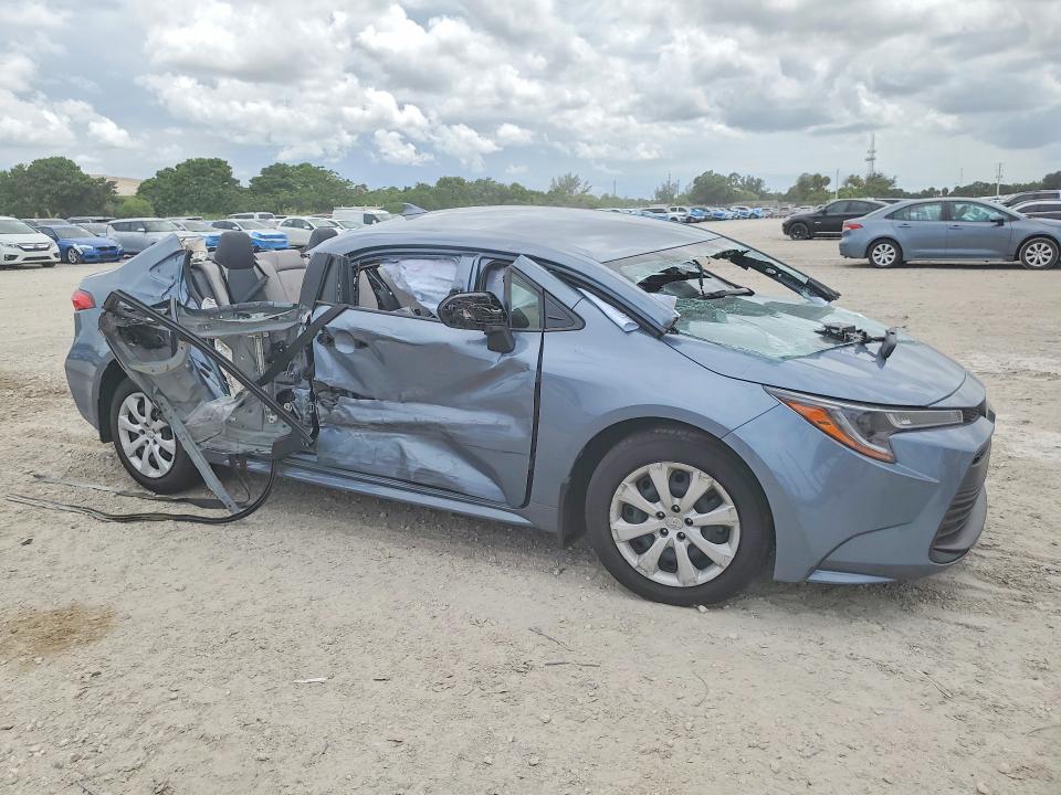 2023 Toyota Corolla VIN JTDB4MEE8P3014147 COPART salvage auction — ROOF, Fl - Certificate Of Destruction, sold $2,350 on 2026-07-14 (photo 4)
