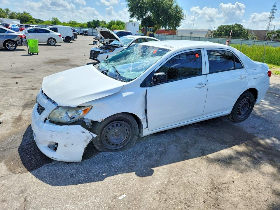 2010 Toyota Corolla VIN JTDBU4EE5AJ079864 COPART salvage auction — FRONT END, Fl - Cert Of Title Slvg Rebuildable, sold $275 on 2026-07-28 (photo 1)