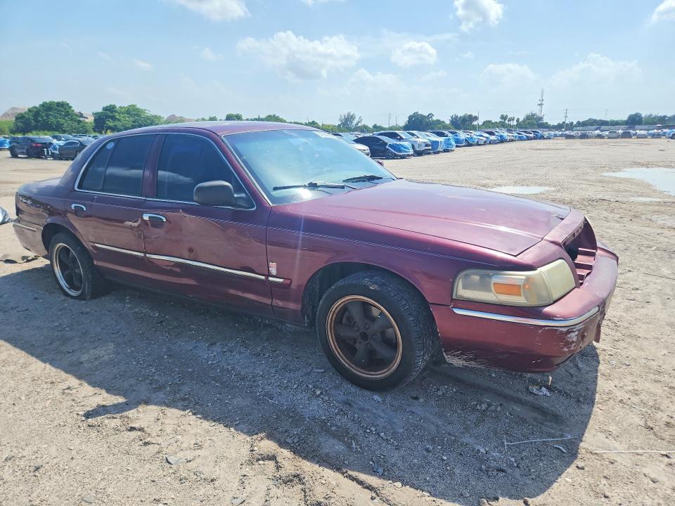 2007 Mercury Grand marquis VIN 2MEFM74V27X620484 COPART salvage auction — SIDE, Fl - Cert Of Title Slvg Rebuildable, sold $425 on 2026-07-09 (photo 4)