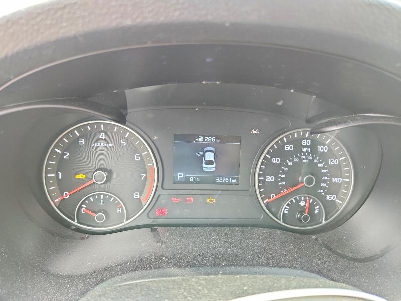 2019 Kia Optima VIN 5XXGU4L14KG343877 COPART salvage auction — FRONT END, Wv - Certificate Of Title, sold $1,200 on 2026-07-14 (photo 9)