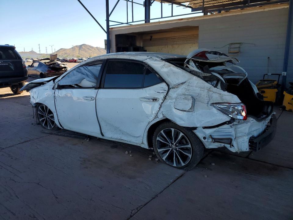 2018 Toyota Corolla VIN 2T1BURHE0JC982296 COPART salvage auction — ROLLOVER, Az - Cert Of Title - Salvage, sold $750 on 2026-08-13 (photo 2)