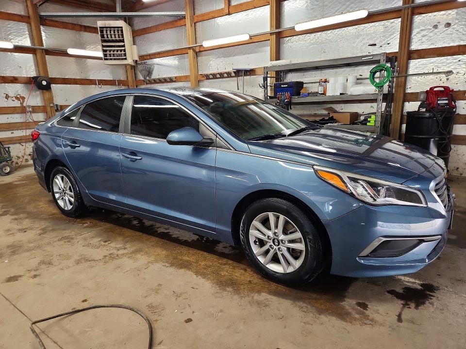 2016 Hyundai Sonata VIN 5NPE24AFXGH301849 COPART salvage auction — FRONT END, Il - Salvage Certificate, sold $975 on 2026-07-27 (photo 4)