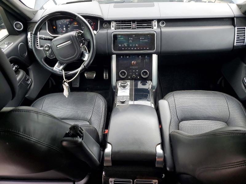 2021 Land rover RANGE ROVER VIN SALGS2RU9MA434498 COPART salvage auction — FRONT END, Salvage Title, sold $15,200 on 2026-08-20 (photo 8)