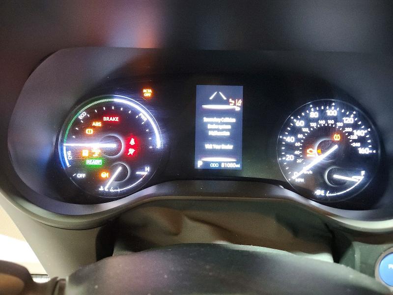 2021 Toyota Sienna VIN 5TDKRKEC5MS009079 COPART salvage auction — FRONT END, Nh - Cert Of Title-Salvage, sold $500 on 2026-07-30 (photo 9)