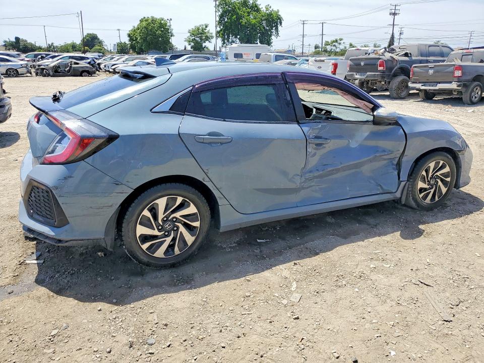 2019 Honda VIN SHHFK7H3XKU211110 COPART salvage auction — SIDE, Ca - Salvage Certificate, sold $3,400 on 2026-07-13 (photo 3)